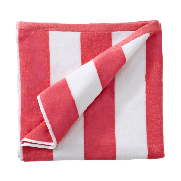 Linery & Co. Cotton Stripe Beach Towel, 4 Pack - 30